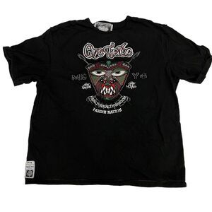Parish Nation One Tribe Embroidered Y2K T Shirt